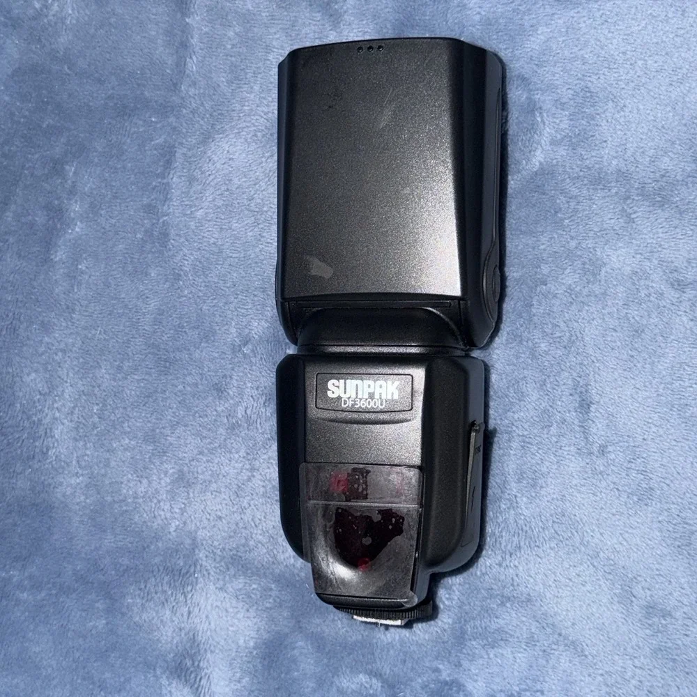Sunpak DF 3600U Shoe Mount‎ Flash Tested Working